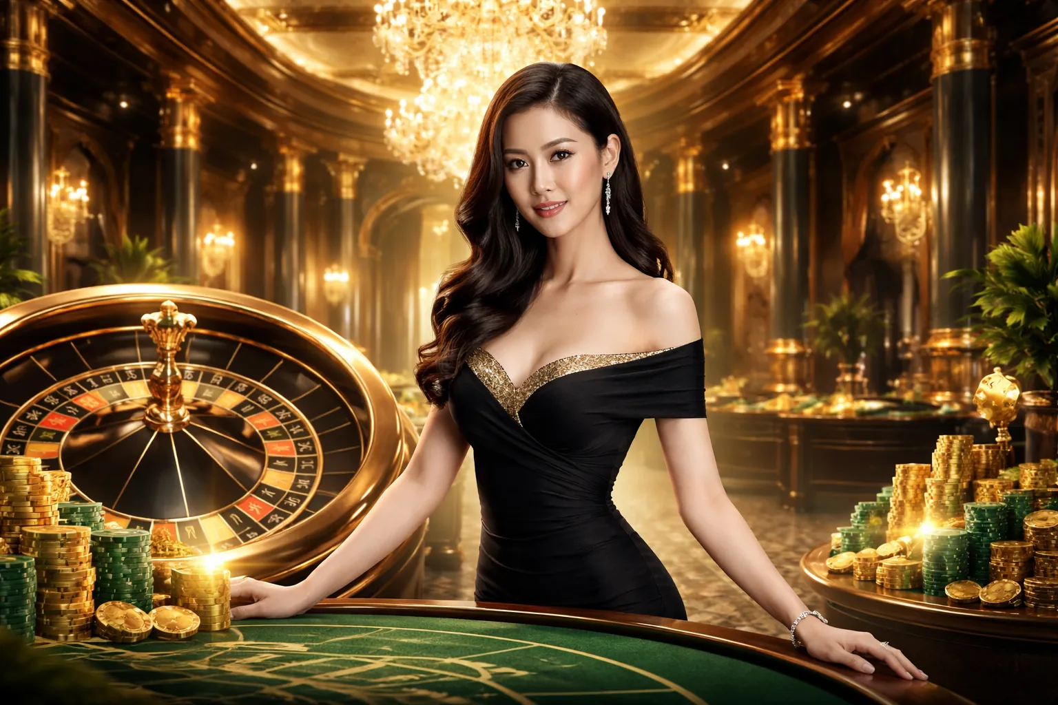 Bàn Tài Xỉu sang trọng tại 78 wine